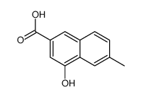 4-Hydroxy-6-methyl-2-naphthoic acid