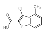 3-Chloro-4-methyl-1-benzothiophene-2-carboxylic acid CAS:923772-93-4 第1张