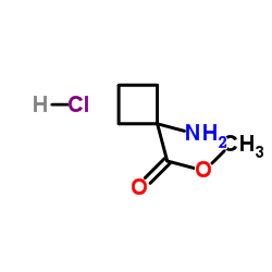 Methyl 1-aminocyclobutanecarboxylate hydrochloride