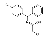 2-chloro-N-[(4-chlorophenyl)-phenylmethyl]acetamide