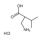 (S)-2-(Aminomethyl)-3-methylbutanoic acid hydrochloride