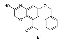 6-(benzyloxy)-8-(2-broMoacetyl)-2H-benzo[b][1,4]oxazin-3(4H)-one Cas:926319-53-1 第1张
