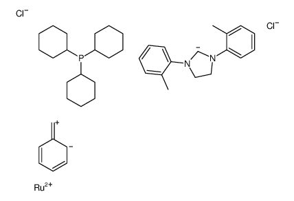 benzylidene(dichloro)ruthenium,1,3-bis(2-methylphenyl)imidazolidin-2-ide,tricyclohexylphosphane