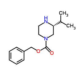 Benzyl (3R)-3-isopropyl-1-piperazinecarboxylate