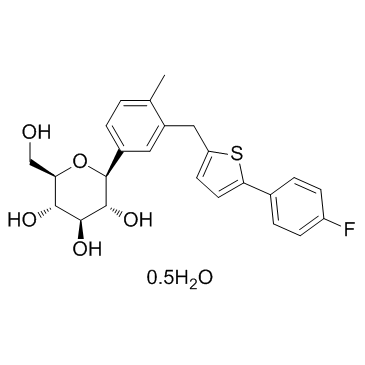 Canagliflozin Hemihydrate Cas:928672-86-0 第1张