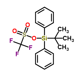 [Tert-butyl(diphenyl)silyl] Trifluoromethanesulfonate Cas:92886-86-7 第1张