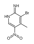 3-bromo-4-methyl-5-nitropyridin-2-amine