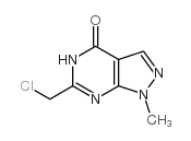 6-(chloromethyl)-1-methyl-2H-pyrazolo[3,4-d]pyrimidin-4-one