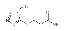 3-(1-methyltetrazol-5-yl)sulfanylpropanoic acid