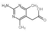 (2-amino-4,6-dimethyl-5-pyrimidinyl)acetic acid