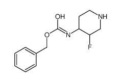 BENZYL3-FLUOROPIPERIDIN-4-YLCARBAMATE