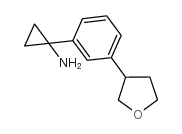 Cyclopropanamine, 1-[3-(tetrahydro-3-furanyl)phenyl]