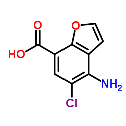 4-amino-5-chlorobenzofuran-7-carboxylic acid