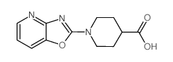 1-[1,3]Oxazolo[4,5-b]pyridin-2-ylpiperidine-4-carboxylic acid