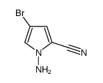 1-amino-4-bromopyrrole-2-carbonitrile