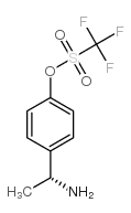 Methanesulfonic acid, 1,1,1-trifluoro-, 4-[(1R)-1-aminoethyl]phenyl ester