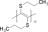 Poly[1,2-bis(ethylthio)acetylene]