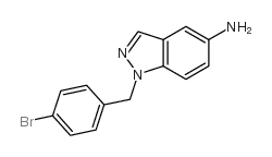 1H-Indazol-5-amine, 1-[(4-bromophenyl)methyl] CAS:939756-06-6 第1张