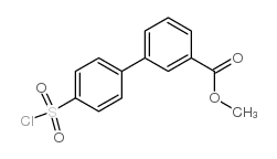 methyl 3-(4-chlorosulfonylphenyl)benzoate