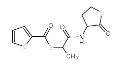 S-[1-oxo-1-[(2-oxothiolan-3-yl)amino]propan-2-yl] thiophene-2-carbothioate CAS:94149-41-4 第1张