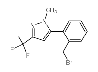 5-[2-(bromomethyl)phenyl]-1-methyl-3-(trifluoromethyl)pyrazole