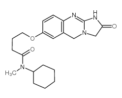 N-cyclohexyl-N-methyl-4-[(2-oxo-5,10-dihydro-3H-imidazo[2,1-b]quinazolin-7-yl)oxy]butanamide