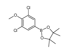 2-(3,5-dichloro-4-methoxyphenyl)-4,4,5,5-tetramethyl-1,3,2-dioxaborolane