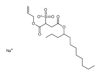 sodium,4-dodecan-4-yloxy-1,4-dioxo-1-prop-2-enoxybutane-2-sulfonate