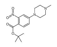 tert-butyl 4-(4-methylpiperazin-1-yl)-2-nitrobenzoate CAS:942271-61-6 第1张