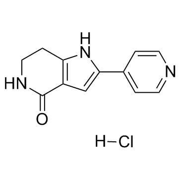 1,5,6,7-Tetrahydro-2-(4-pyridinyl)-4H-pyrrolo[3,2-c]pyridin-4-one hydrochloride CAS:942425-68-5 第1张