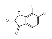 6-Chloro-7-fluoro-1H-indole-2,3-dione