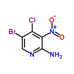 2-Amino-5-bromo-4-chloro-3-nitropyridine