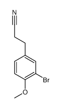 3-(3-bromo-4-methoxyphenyl)propanenitrile