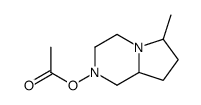 (6-methyl-3,4,6,7,8,8a-hexahydro-1H-pyrrolo[1,2-a]pyrazin-2-yl) acetate CAS:94408-65-8 第1张