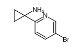 1-(5-bromopyridin-2-yl)cyclopropan-1-amine