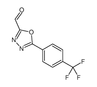 5-[4-(trifluoromethyl)phenyl]-1,3,4-oxadiazole-2-carbaldehyde CAS:944897-90-9 第1张