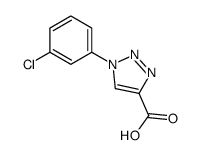 1-(3-chlorophenyl)triazole-4-carboxylic acid