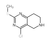 4-chloro-2-methylsulfanyl-5,6,7,8-tetrahydropyrido[4,3-d]pyrimidine