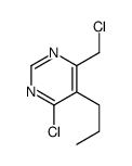 4-chloro-6-(chloromethyl)-5-propylpyrimidine CAS:946198-56-7 第1张