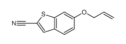 6-(Allyloxy)-1-benzothiophene-2-carbonitrile