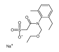 sodium,2-[N-(ethoxymethyl)-2-ethyl-6-methylanilino]-2-oxoethanesulfonate CAS:947601-84-5 第1张