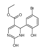 ethyl 4-(5-bromo-2-hydroxyphenyl)-2-oxo-3,4-dihydro-1H-pyrimidine-5-carboxylate