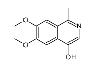 6,7-dimethoxy-1-methylisoquinolin-4-ol