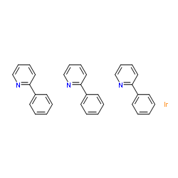 Tris(2-phenylpyridine)iridium (Ir(ppy)3) CAS:94928-86-6 manufacturer price 第1张