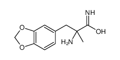 2-Amino-3-(1,3-benzodioxol-5-yl)-2-methylpropanamide