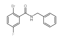 N-Benzyl-2-bromo-5-fluorobenzamide CAS:951884-18-7 第1张