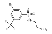 3-Bromo-N-propyl-5-(trifluoromethyl)benzenesulfonamide