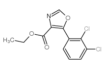 ethyl 5-(2,3-dichlorophenyl)-1,3-oxazole-4-carboxylate