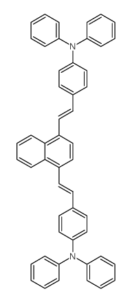 N,N-diphenyl-4-[2-[4-[2-[4-(N-phenylanilino)phenyl]ethenyl]naphthalen-1-yl]ethenyl]aniline