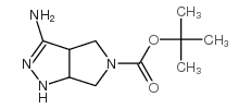 tert-butyl 3-amino-3a,4,6,6a-tetrahydro-1H-pyrrolo[3,4-c]pyrazole-5-carboxylate